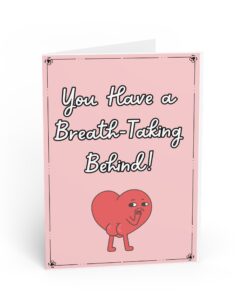 Funny Greeting Cards, Humorous Birthday Card, Cute Love Note, Quirky Card for Friends, Unique Card for Special Occasions